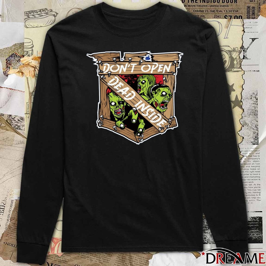 The Walking Dead x New York Rangers Don’t Open Dead Inside Halloween Logo t-shirt