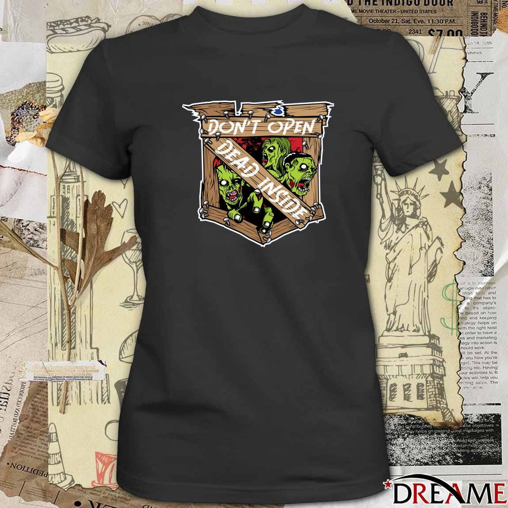 The Walking Dead x New York Rangers Don’t Open Dead Inside Halloween Logo t-shirt