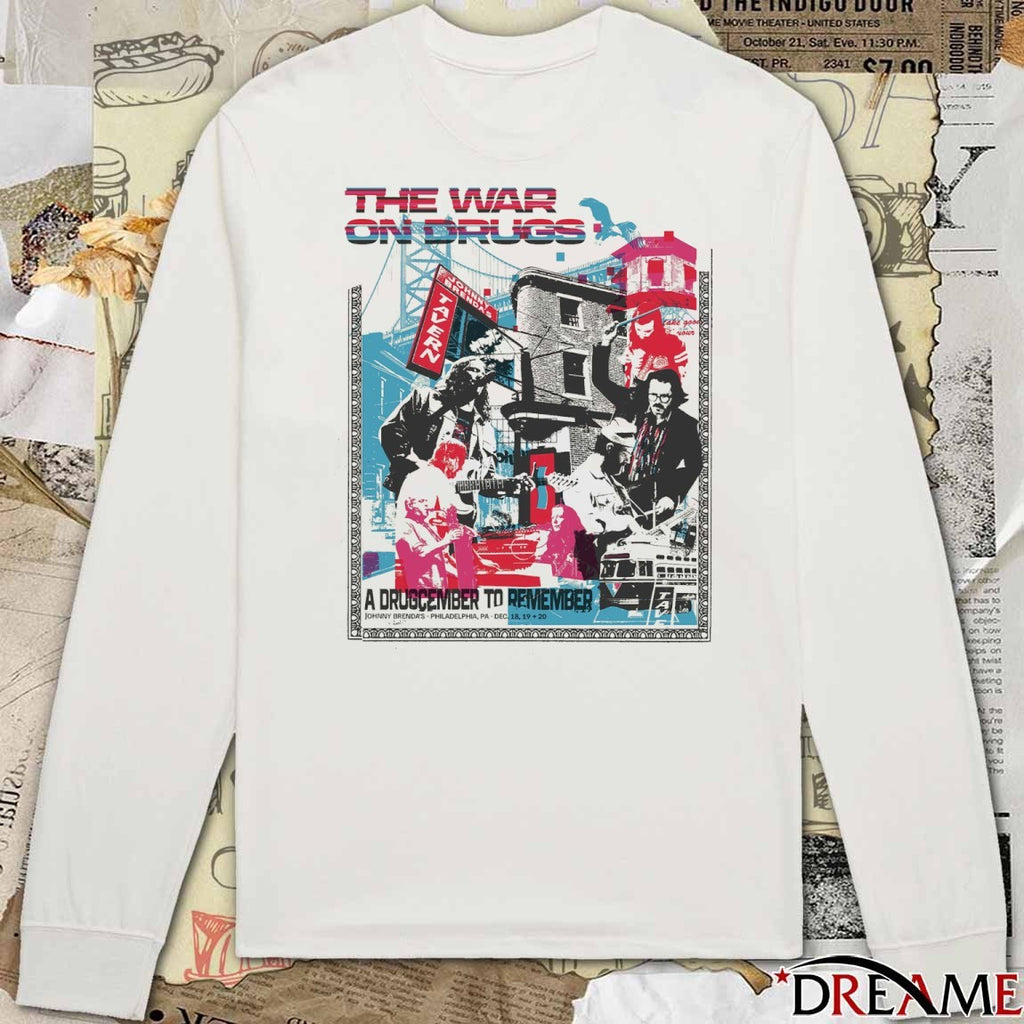The War On Drugs A Drugcember To Remember December 18 – 20 2025 Philadelphia PA t-shirt