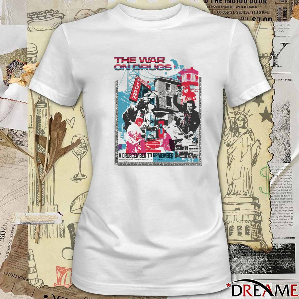 The War On Drugs A Drugcember To Remember December 18 – 20 2025 Philadelphia PA t-shirt