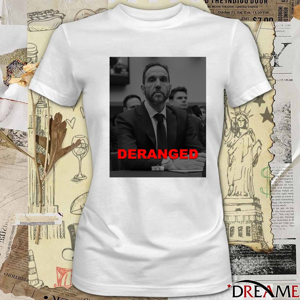 The White House Jack Smith, Deranged 2026 Poster t-shirt