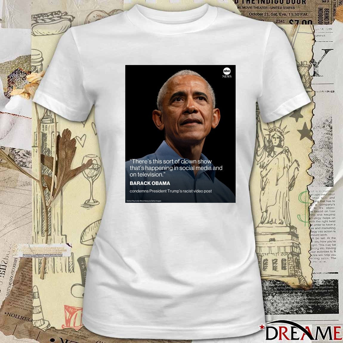 There’s This Sort Of Clown Show That’s Happening In Social Media And On Television – Barack Obama t-shirt