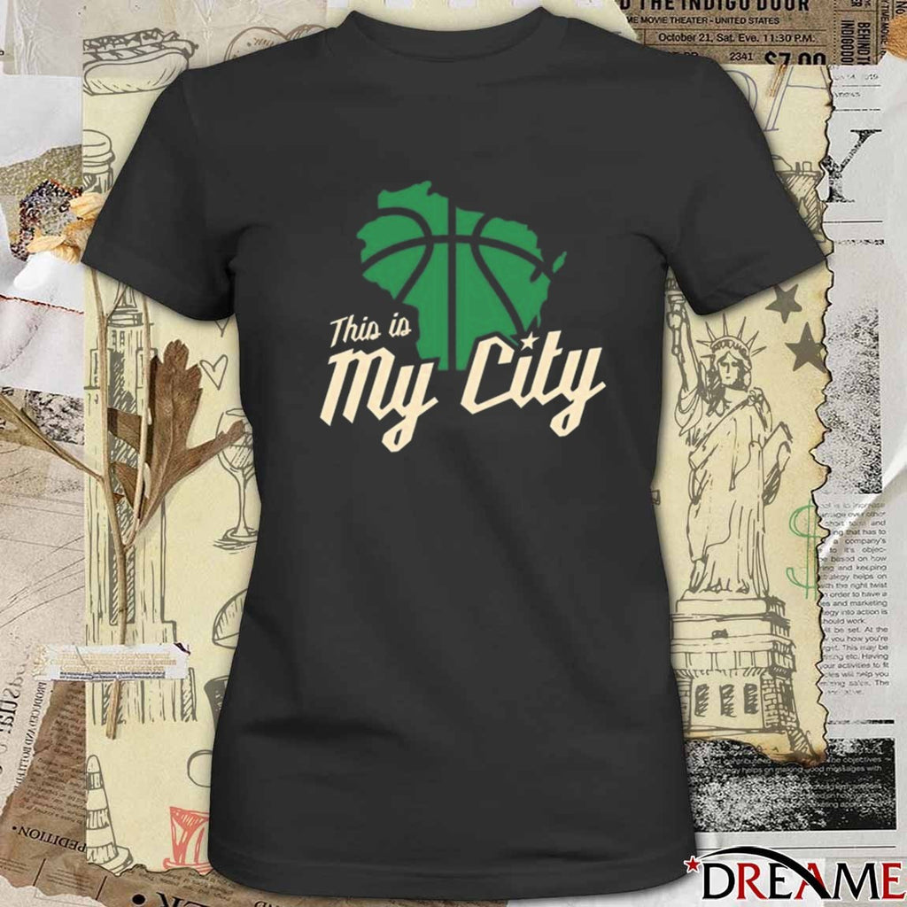 This Is My City Milwaukee Bucks Basketball 2025 t-shirt