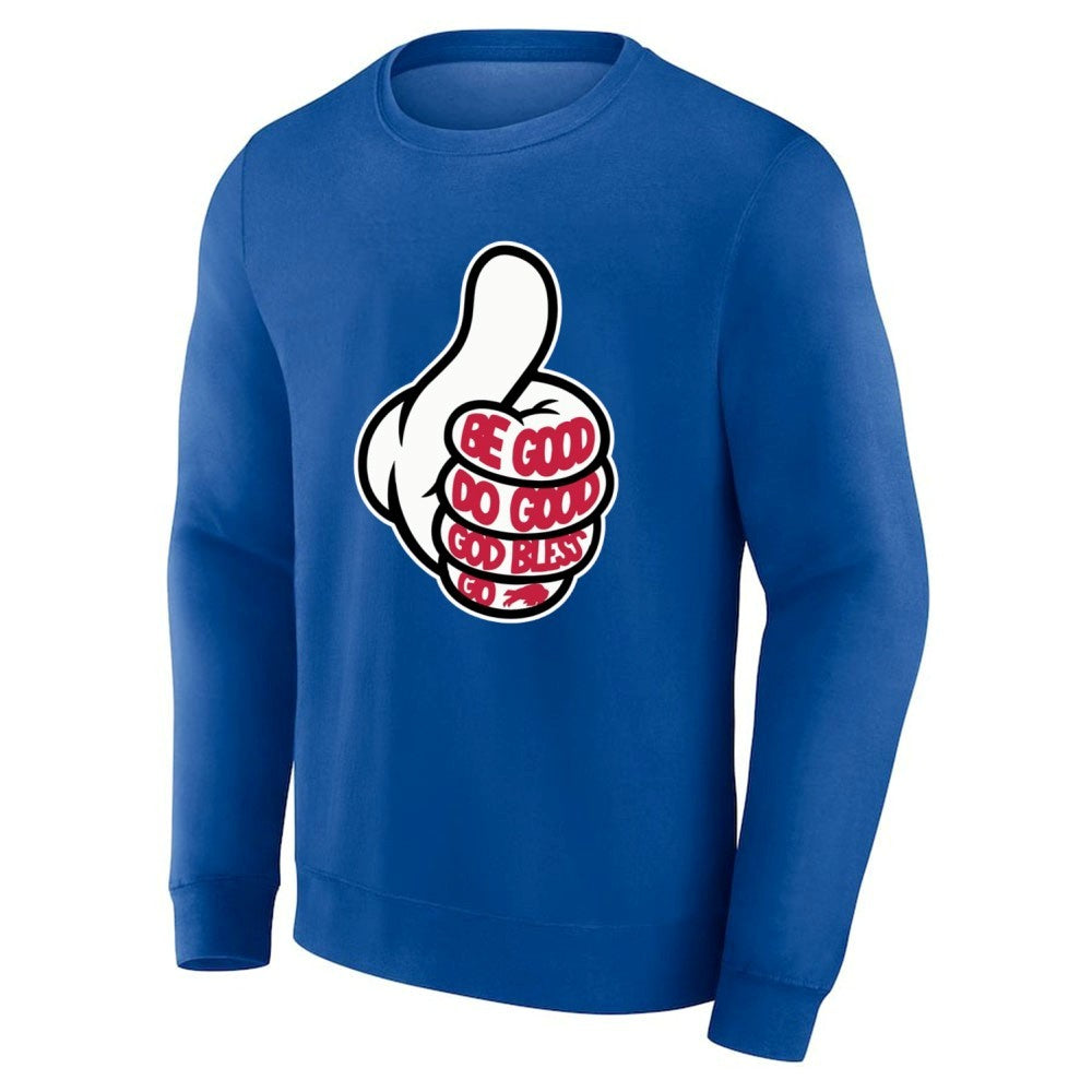 Thumbs Up Be Good Do Good God Bless Go Bills Shirt