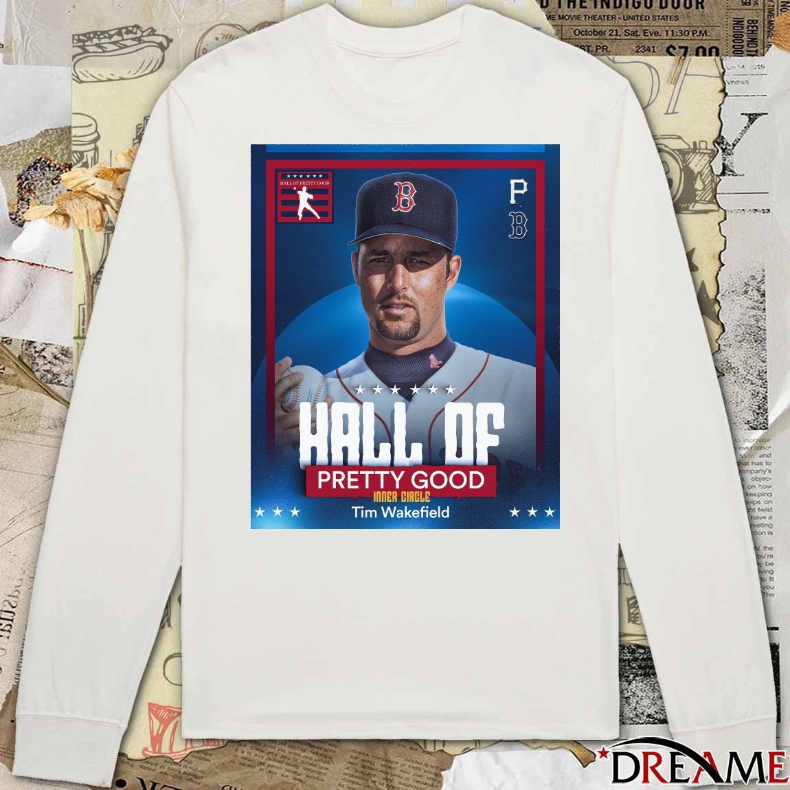 Tim Wakefield MLB Hall of Pretty Good Inner Circle 2025 Poster t-shirt