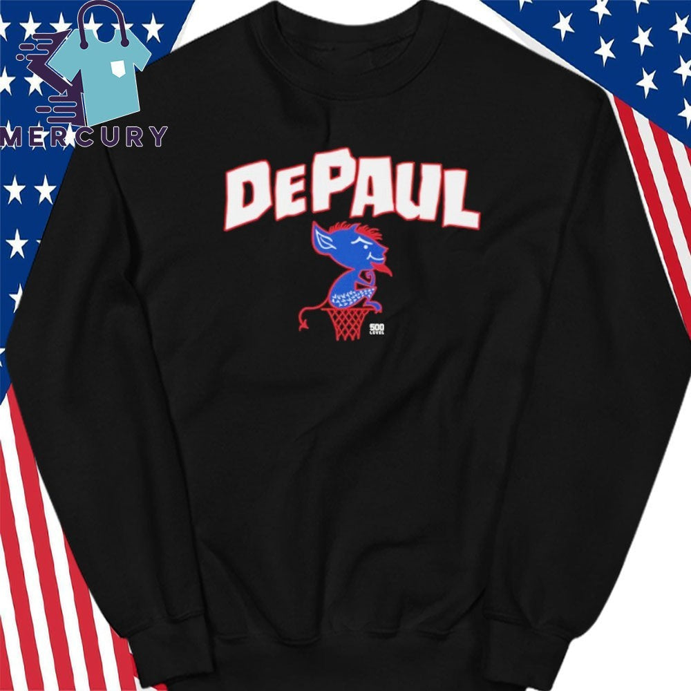 Toddler DePaul Demons Billy Basketball Shirt