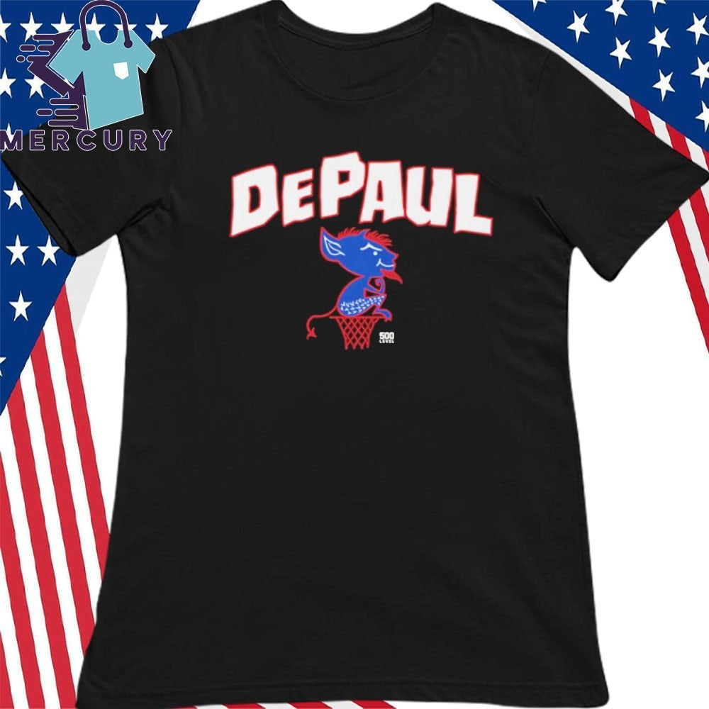 Toddler DePaul Demons Billy Basketball Shirt