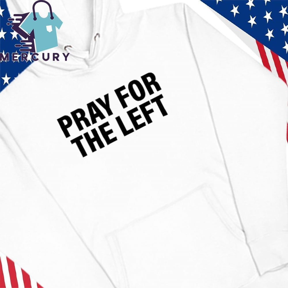 Tom MacDonald Wearimg Pray For The Left Shirt