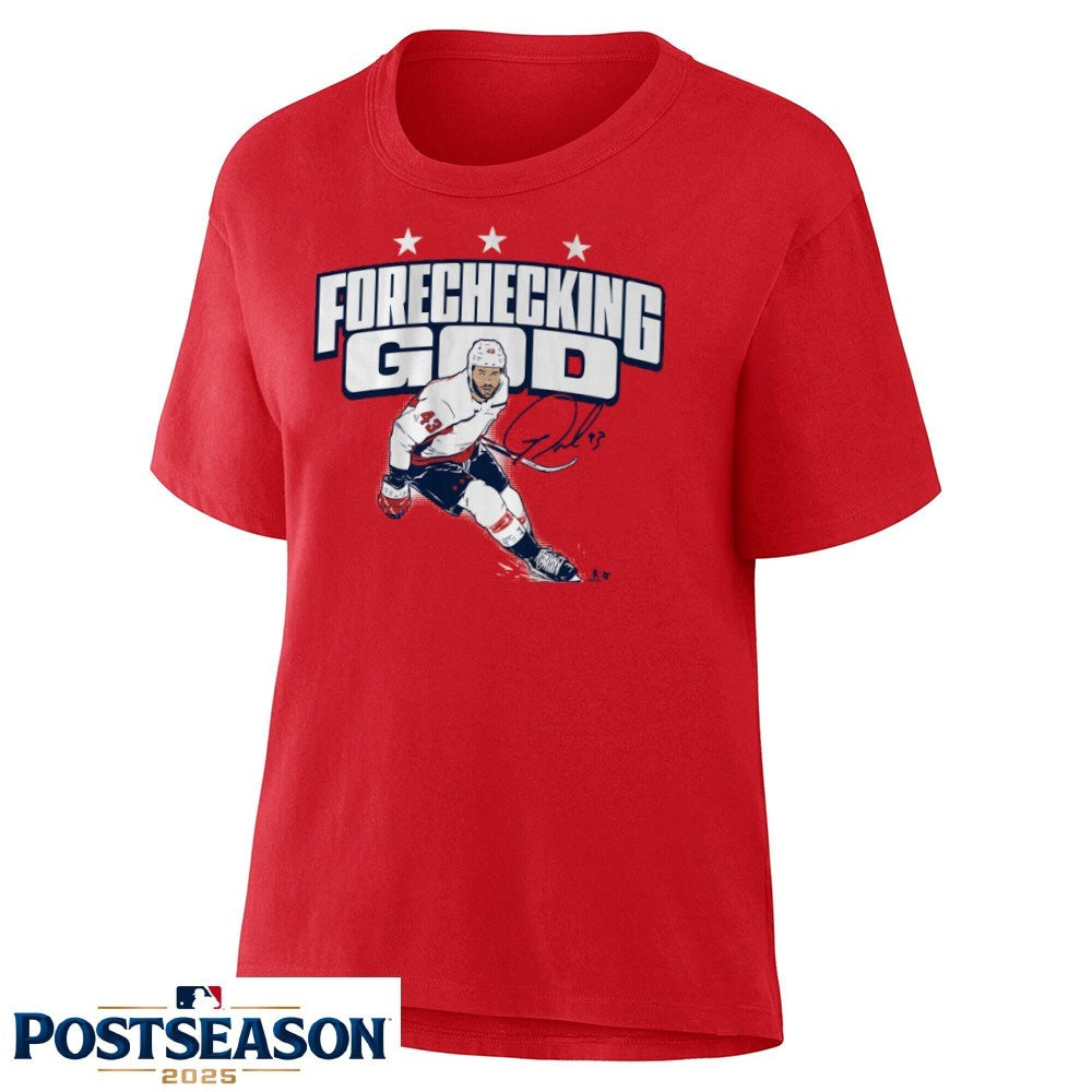 Tom Wilson Forechecking God Shirt