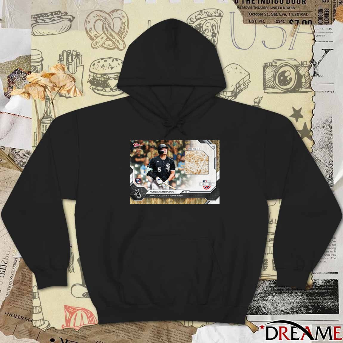 Topps Munetaka Murakami Japanese Slugger Hits 1st MLB Hr In Debut Poster t-shirt