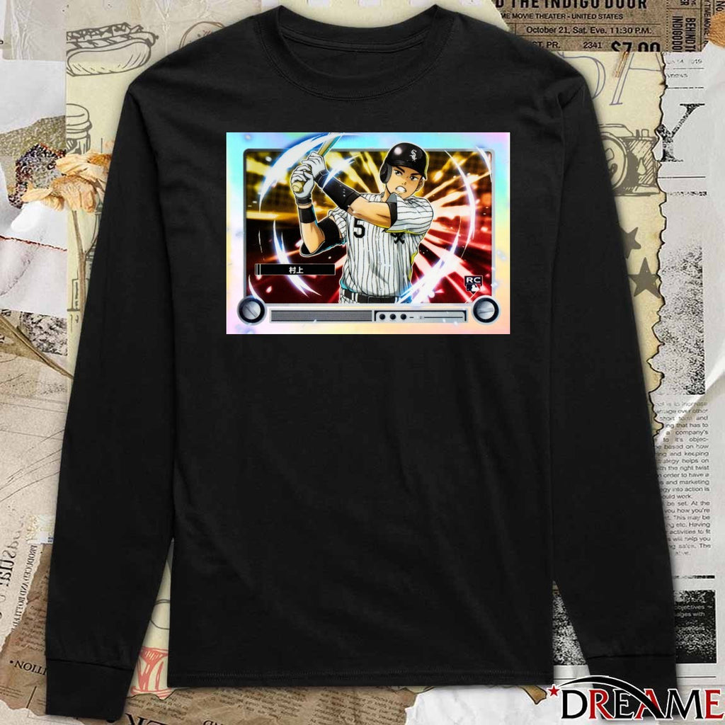 Topps Munetaka Murakami’s Kanji-variation Anime 2026 Bowman Baseball Poster t-shirt