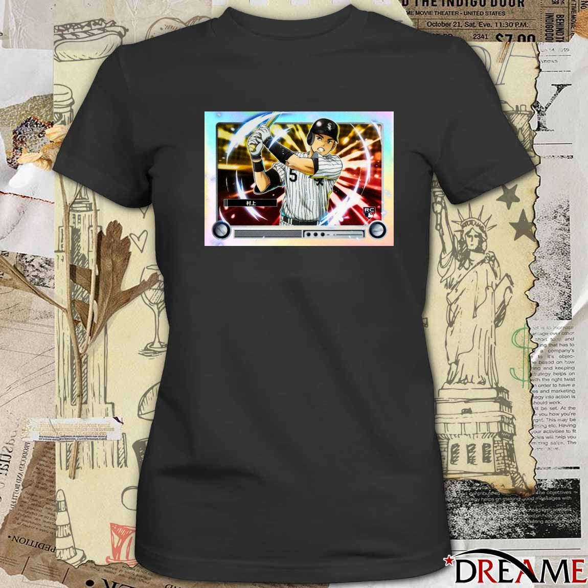 Topps Munetaka Murakami’s Kanji-variation Anime 2026 Bowman Baseball Poster t-shirt