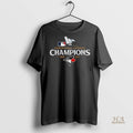 Official Toronto Blue Jays 2025 3 Times Al Champions Name Roster Logo Shirt