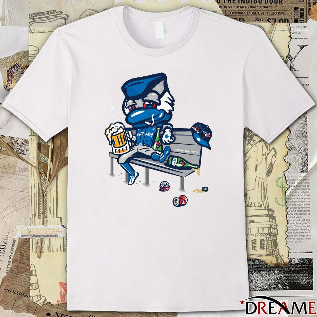 Toronto Blue Jays 2025 American League Champions x Toronto Maple Leafs Trailer Park Boys Mascot t-shirt