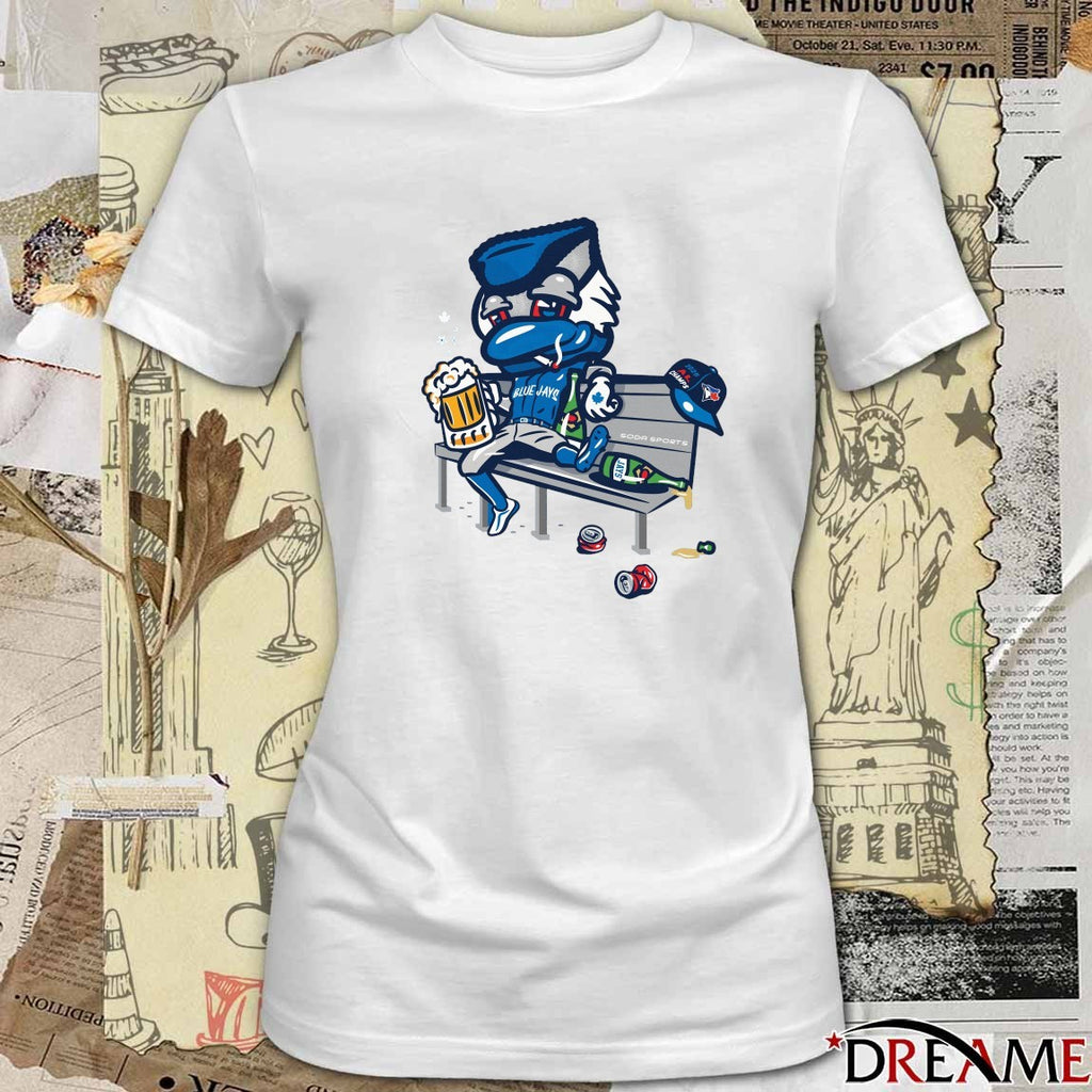 Toronto Blue Jays 2025 American League Champions x Toronto Maple Leafs Trailer Park Boys Mascot t-shirt