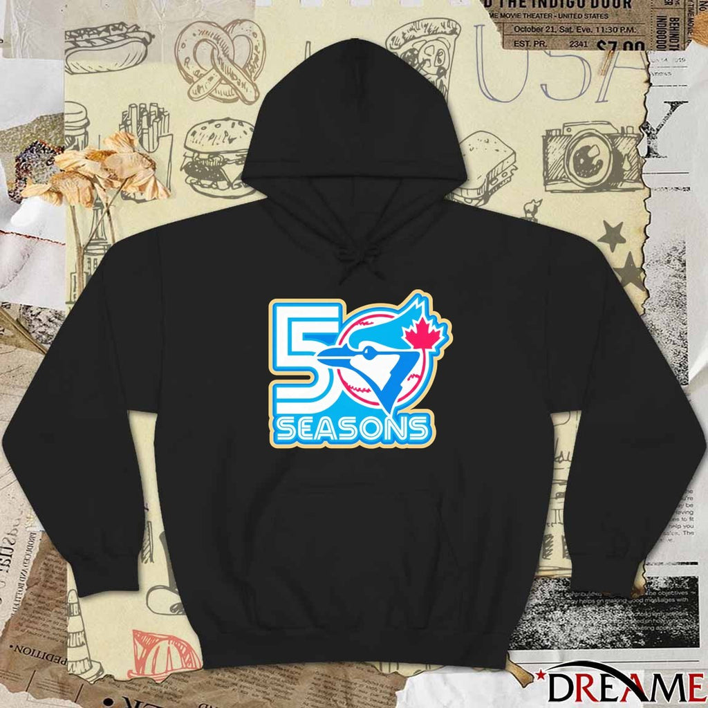 Toronto Blue Jays 50th Season Logo t-shirt