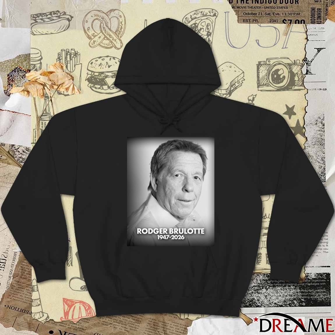 Toronto Blue Jays In Loving Memory Rodger Brulotte 1947-2026 t-shirt