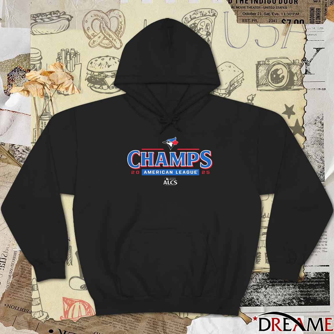 Toronto Blue Jays MLB 2025 ALCS American League Champions Bloop Single Roster t-shirt