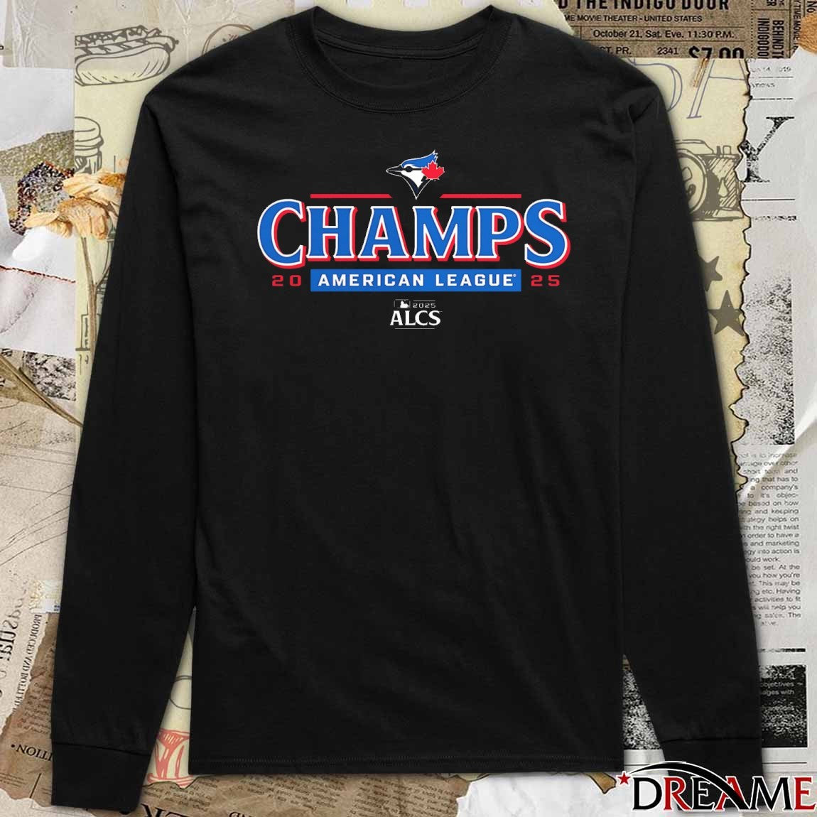 Toronto Blue Jays MLB 2025 ALCS American League Champions Bloop Single Roster t-shirt