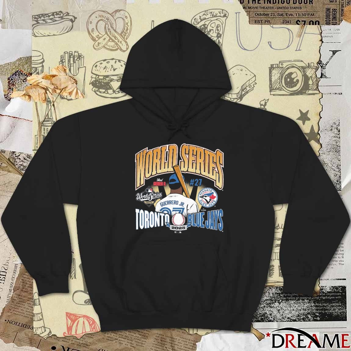 Toronto Blue Jays Vladimir Guerrero Jr. 47 MLB 2025 World Series Showdown Player t-shirt