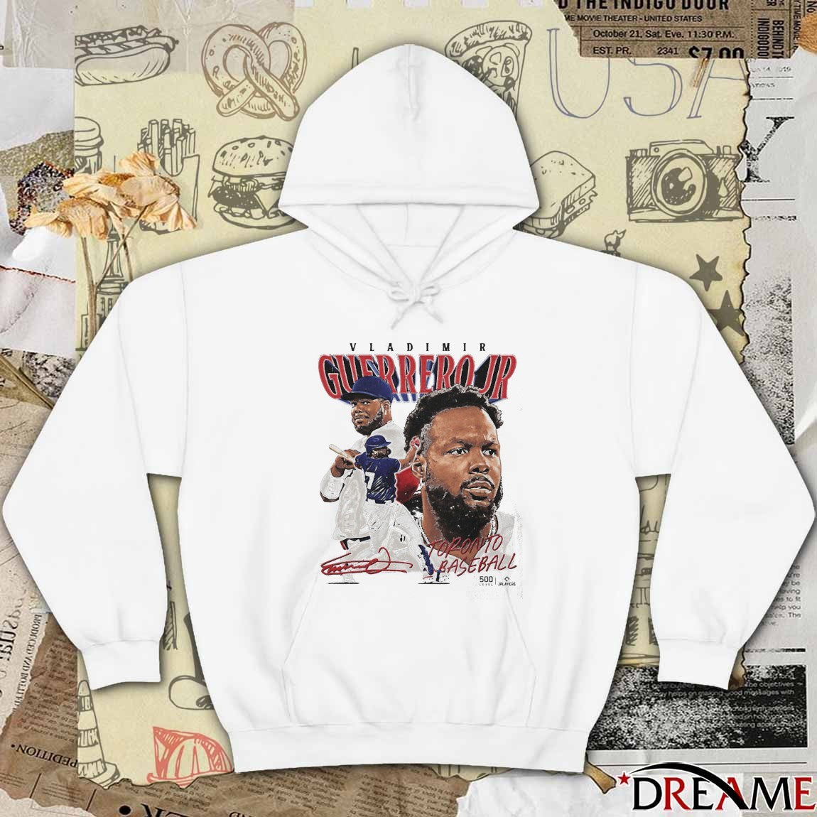 Toronto Blue Jays Vladimir Guerrero Jr. MLB World Series Vintage Signature t-shirt