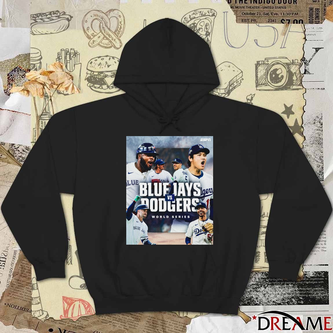Toronto Blue Jays Vs Los Angeles Dodgers MLB Friday, October 24, 2025 World Series Poster t-shirt