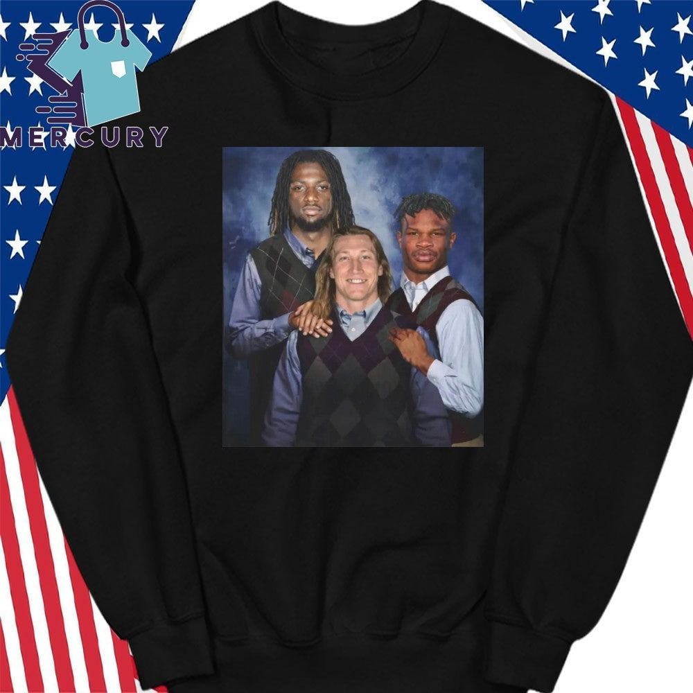 Travis Hunter Trevor Lawrence Brian Thomas Jr. Step Brothers Shirt