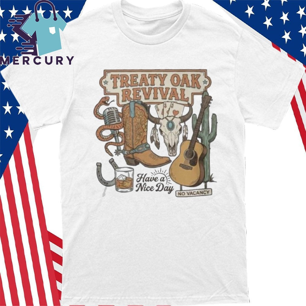 Treaty Oak Revival Country Music Western Cowboy Shirt