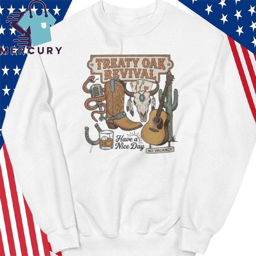 Treaty Oak Revival Country Music Western Cowboy Shirt