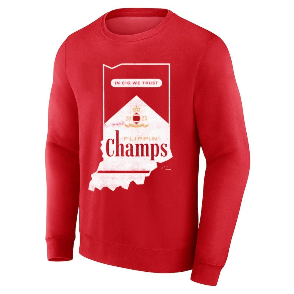 Tricia Whitaker Flippin Champs Indiana College Football Fans Shirt