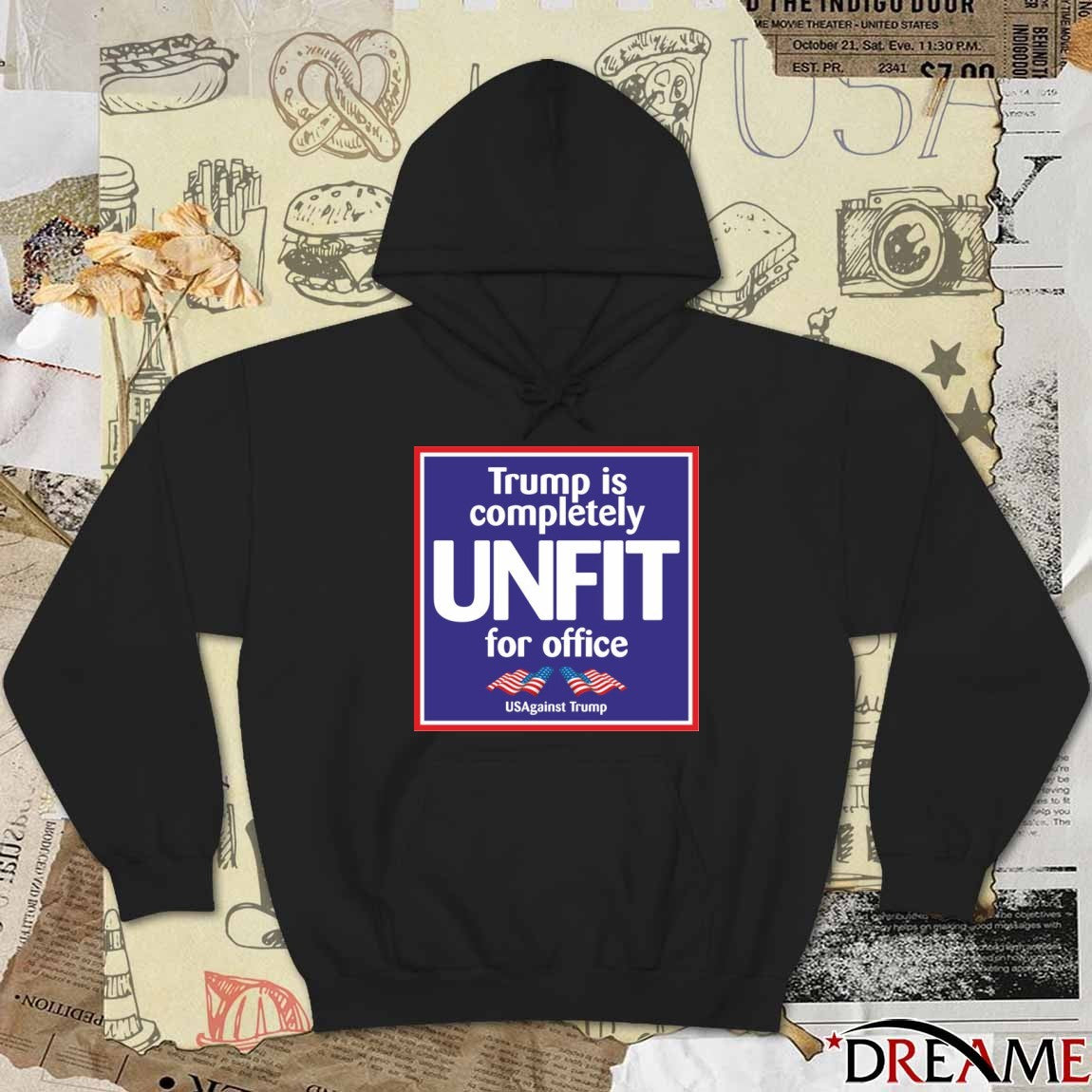 Trump Is Completely Unit For Office USAgainst Trump t-shirt