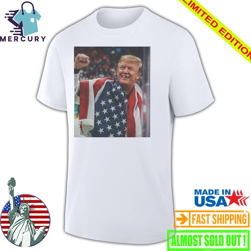 Trump Loss Teeth Gold USA Olympic 2026 Wins Shirt