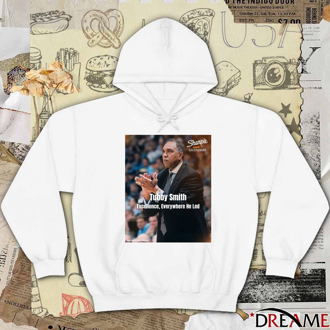 Tubby Smith Excellence, Everywhere He Led Sharpie Make It Legendary Poster t-shirt