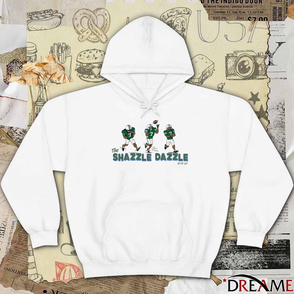 Tulane Green Wave Shazz Preston Shazzle Dazzle 10 18 2025 t-shirt