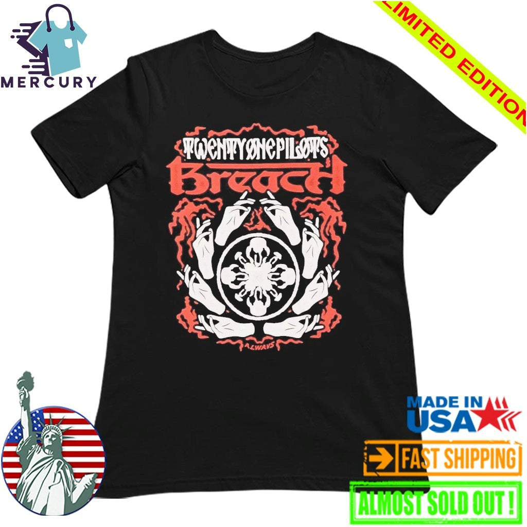 Twenty One Pilots Breach Hands Shirt