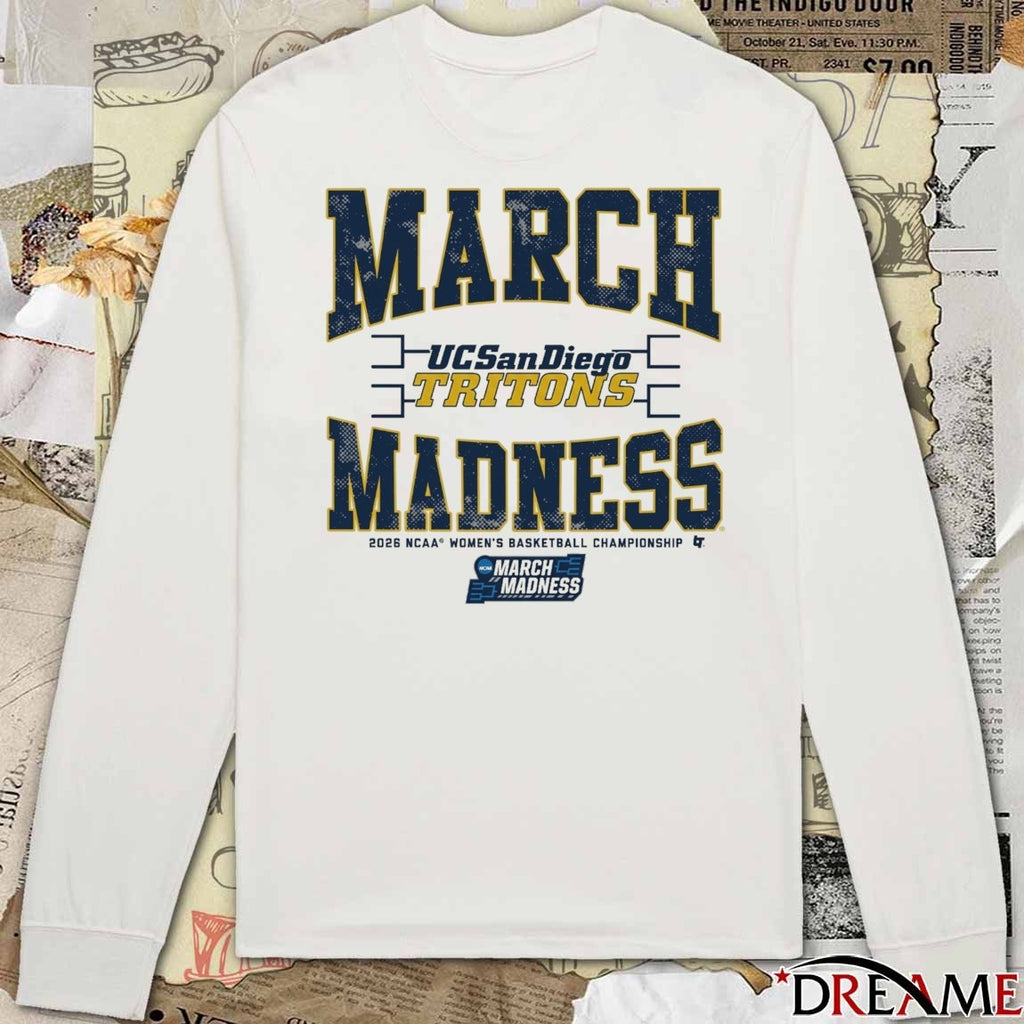 UC San Diego Tritons WBB 2026 NCAA Women’s Basketball Championship March Madness t-shirt