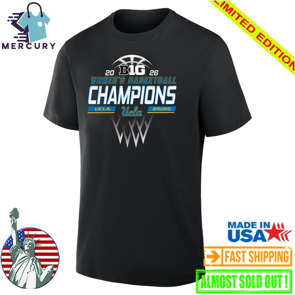UCLA Bruins 2026 Big Ten Women’s Basketball Regular Season Champions Shirt