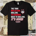 UConn Huskies Basketball Alex Karaban To Braylon Mullins The Trap Deflection It’s Good t-shirt