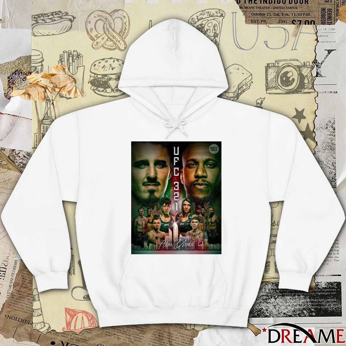 UFC 321 Abu Dhabi This Card Will Be Action-Paacked From The Opening Bell Poster t-shirt
