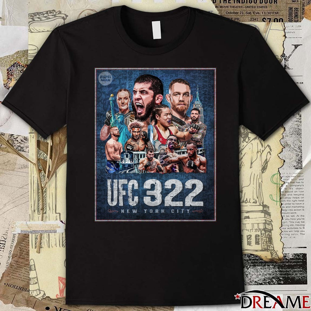 UFC 322 November 15, 2025, at Madison Square Garden in New York City Poster t-shirt