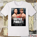 UFC 324 Gaethje Vs Pimblett Interim Lightweight Title Bout Sat, Jan 24 Las Vegas Poster t-shirt