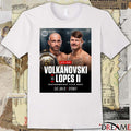 UFC 325 Alexander Volkanovski Vs Diego Lopes Featherweight Title Bout January 31 2025 Sydney Poster t-shirt
