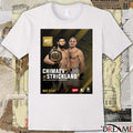 UFC 328 Chimaev Vs Strickland World Middleweight Championship May 9 2026 Poster t-shirt