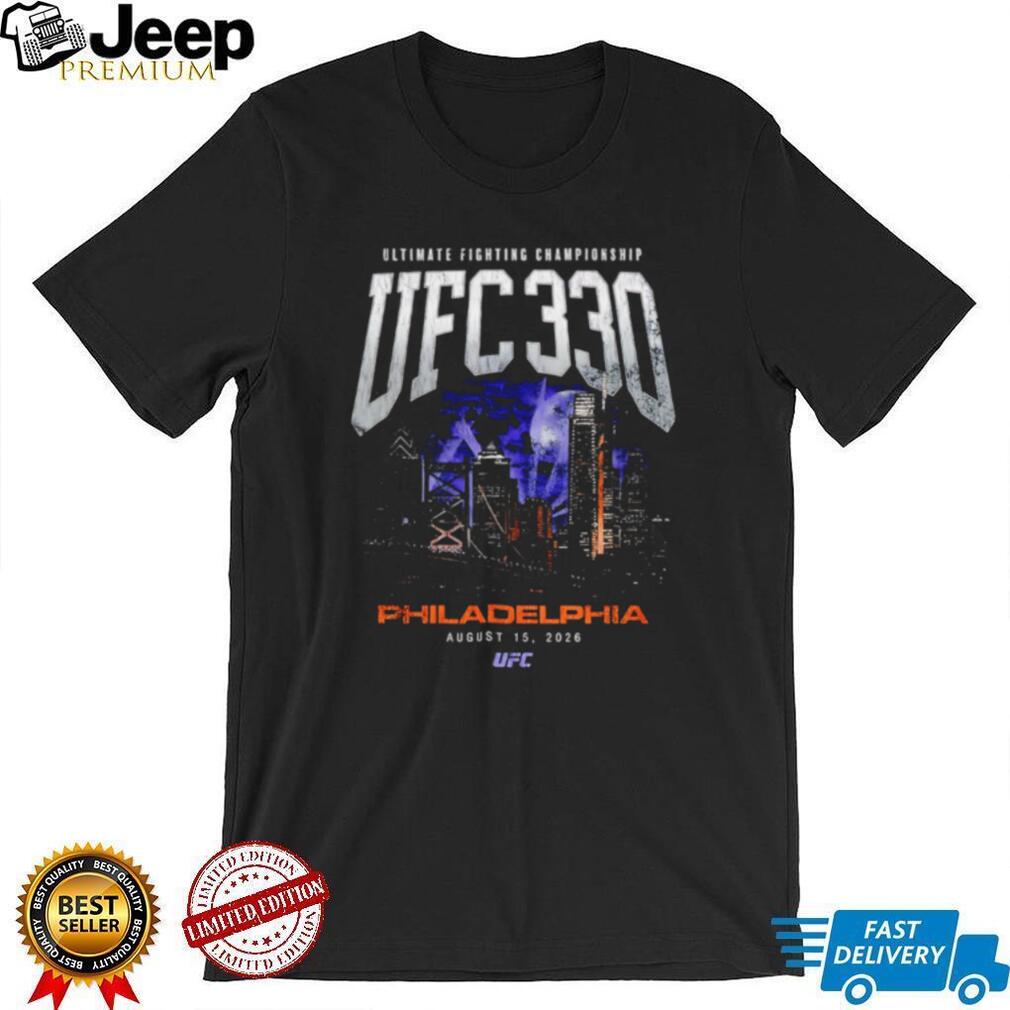 UFC 330 Philadelphia August 15th 2026 shirt