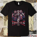 UFC Freedom 250 Ilia Topuria Vs. Justin Gaethje Matchup t-shirt