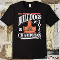 UGA Georgia Bulldogs 2025 SEC Football Champions University Of Georgia t-shirt