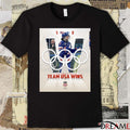 US Olympic Women’s Ice Hockey Team Team USA Wins Poster t-shirt