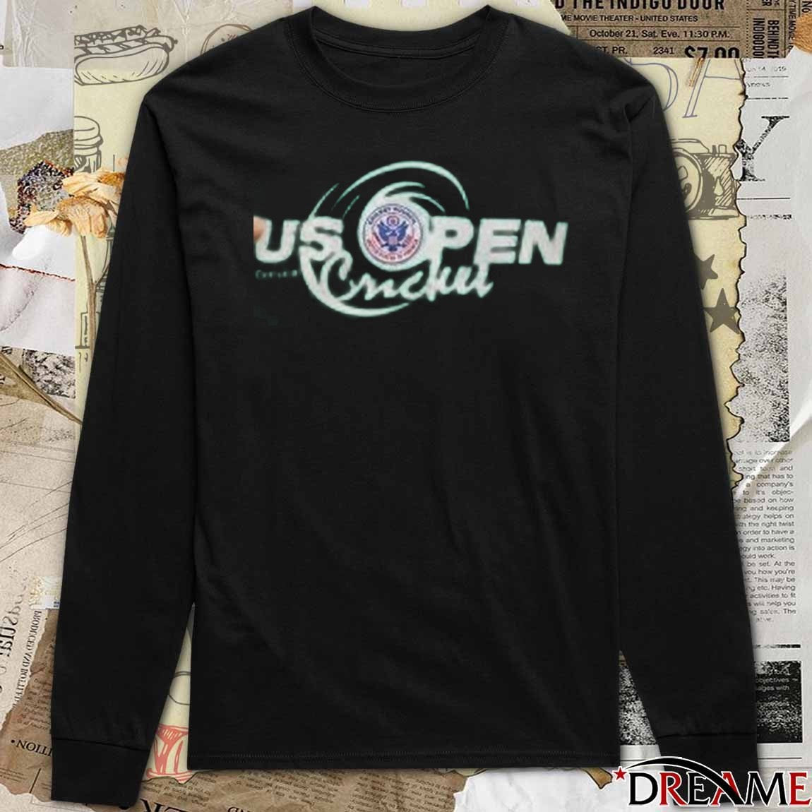 US Open Cricket Event 2025 Logo t-shirt