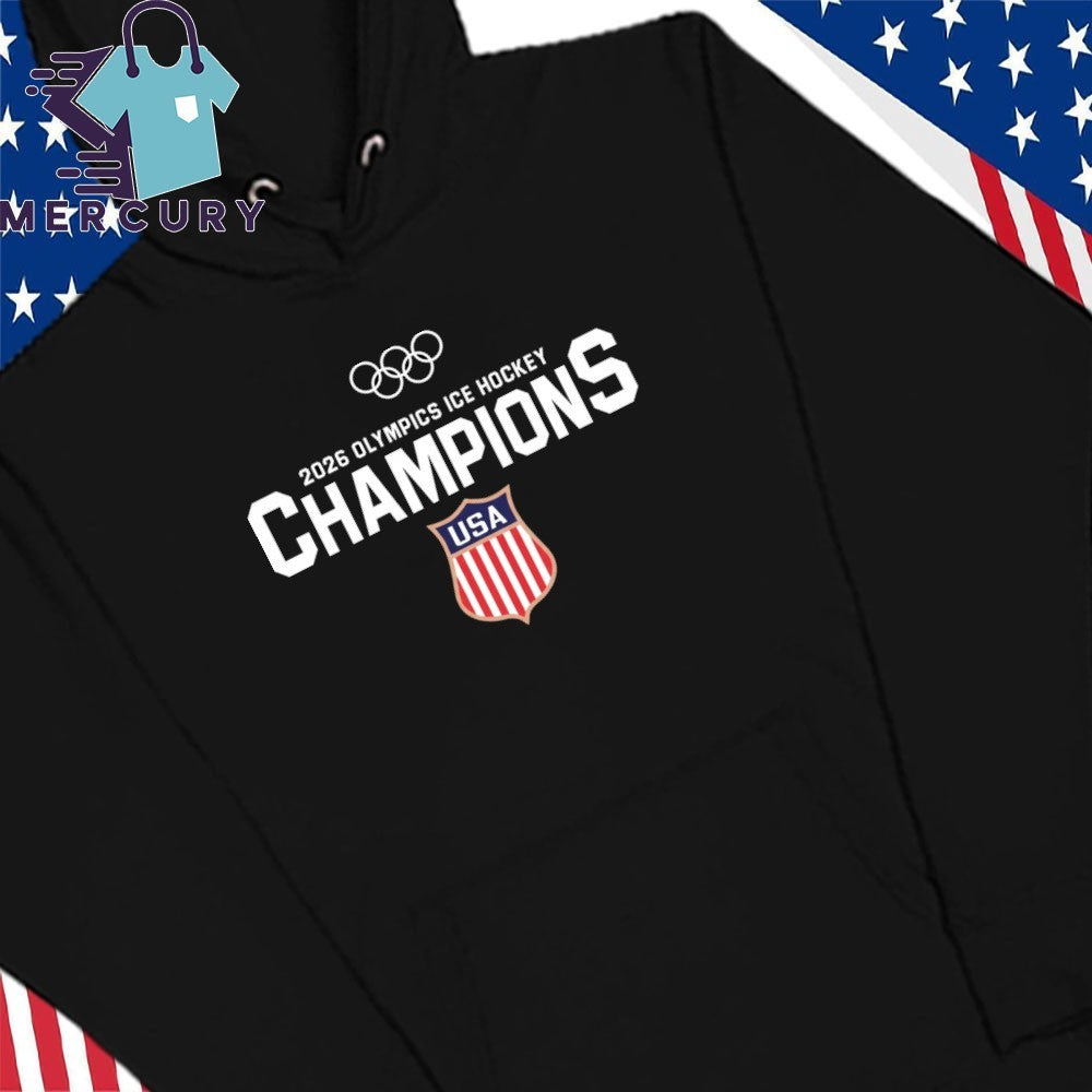 USA 2026 Olympic ICE Hockey Champions Shirt