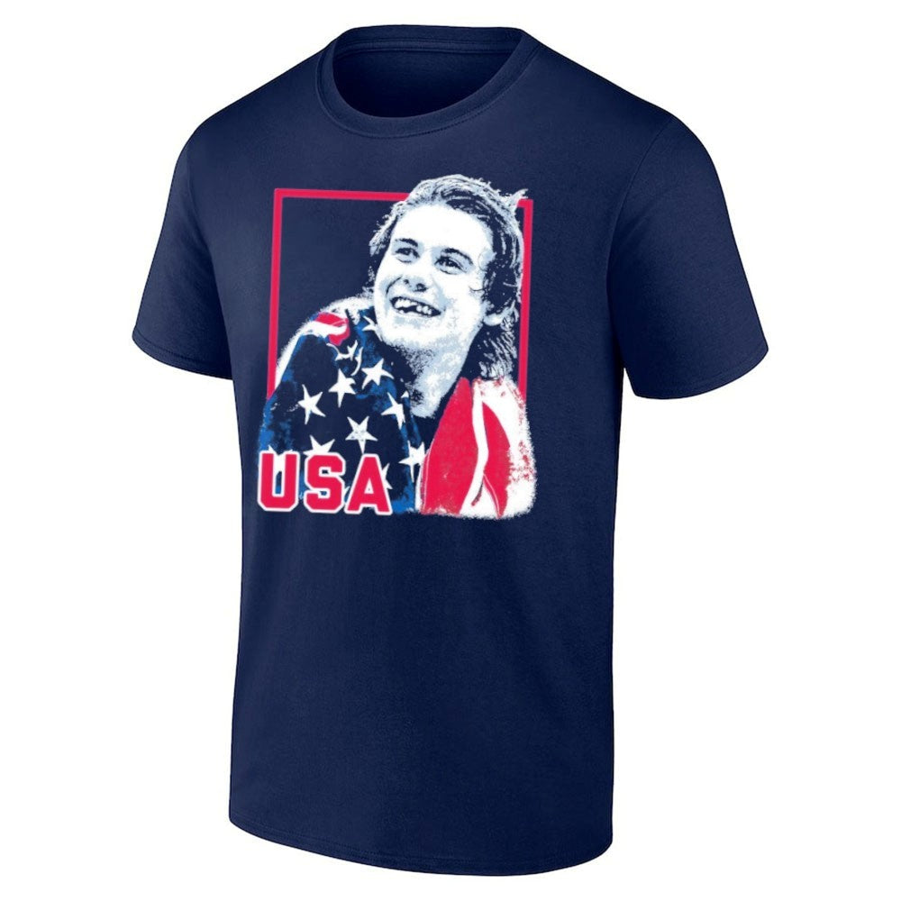 USA Champion Jack Hughes 2026 Olympic Shirt